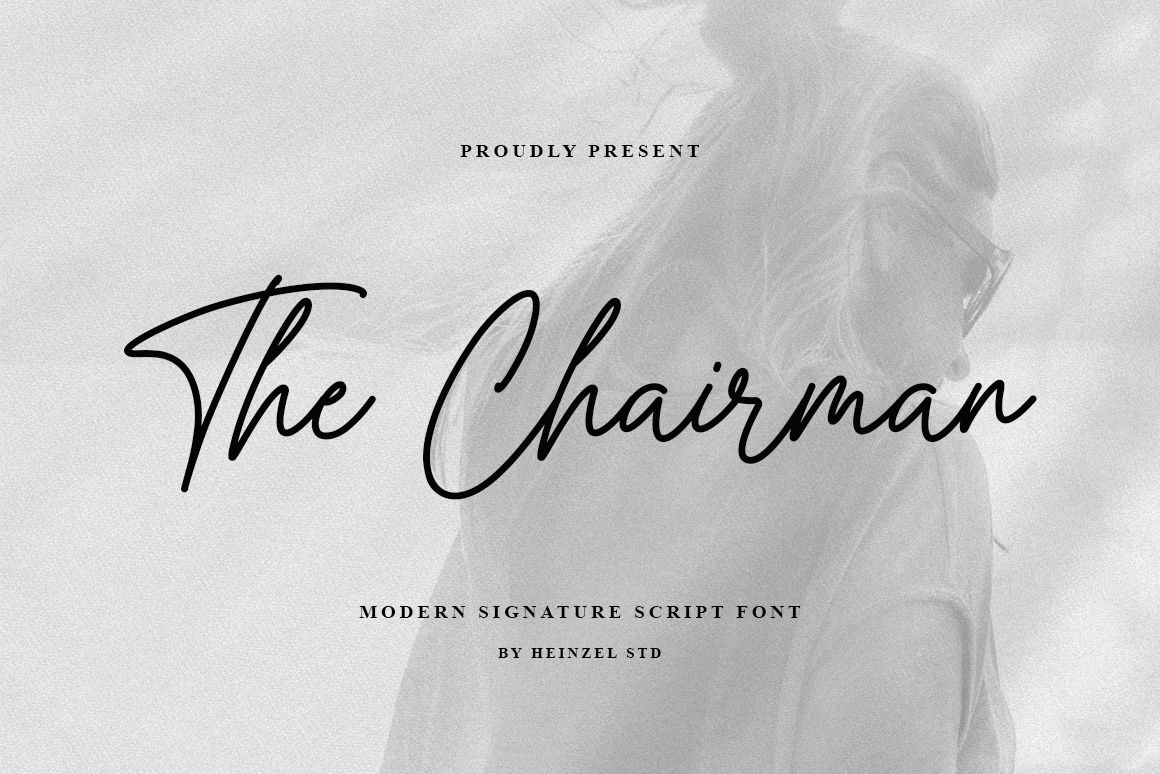 The Chairman Signature Font
